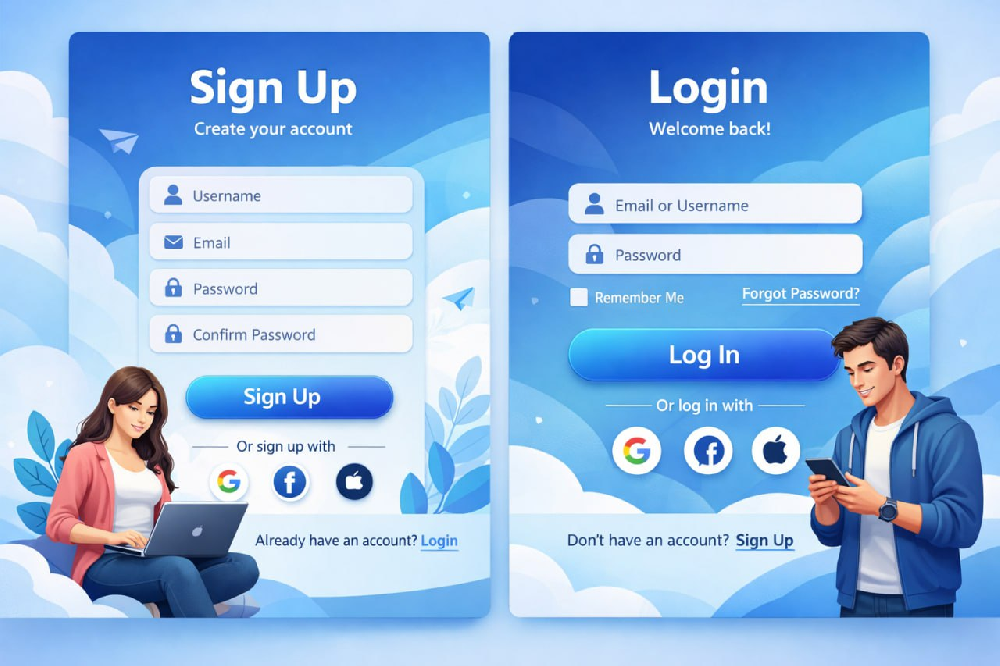 奇亿平台登录和注册引导